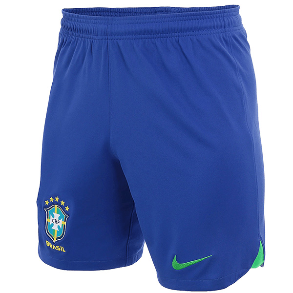 Brazil home shorts men's frist soccer sportswear uniform football shirt pants 2022